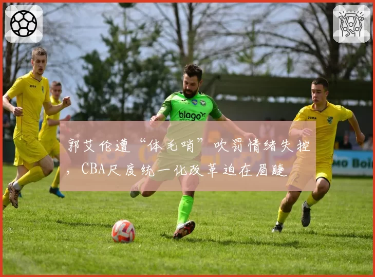 郭艾伦遭“体毛哨”吹罚情绪失控，CBA尺度统一化改革迫在眉睫